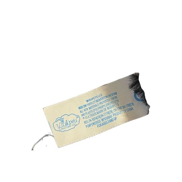 Wishpets Black Rare Soft Plush Bear Sitting Stuffed Animal Toy 18" - Picture 10 of 10